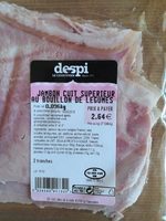 Jambon cuit supérieur au bouillon de legumes
