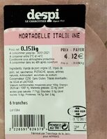 Mortadelle italienne