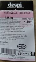 Mortadelle italienne
