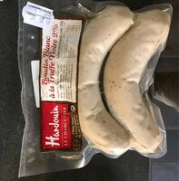 Boudin blanc a la truffe