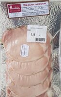 Rôti de porc cuit tranché
