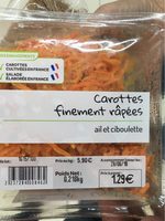 Carottes rapees supr U