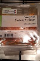 Carottes finement rapees