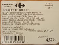 Mimolette vieille