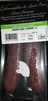 Boudin noir oignons