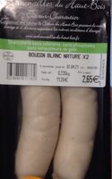 Boudin blanc nature