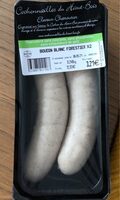 Boudin blanc forestier x2