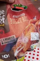 Les volailles du chef Poulet rôti