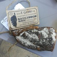 Saucisson sec de l'île de beauté
