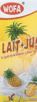 Lait + jus