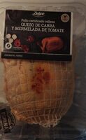 Pollo certificado relleno queso de cabra y mermelada de tomate
