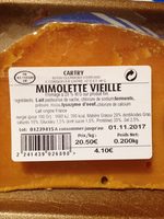 Mimolette vieille