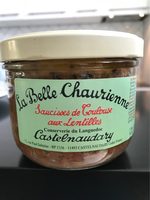 Saucisses de Toulouse aux lentilles