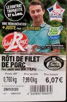 Rôti de Filet de porc