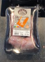Lapin entier decoupé avec foie