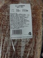 Vloerbrood volkoren heel