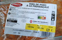 Ribs de porc à la provençale