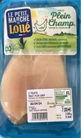 Filets de poulet plein champ