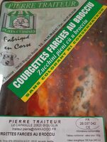 Courgettes farcies au brocciu