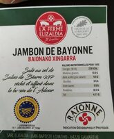 Jambon de bayonne