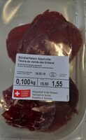 Viande séché des grisons