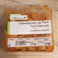 Champignons de Paris à la grecque