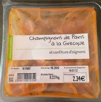 Champignons de Paris à la grecque