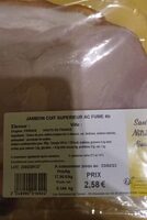 Jambon cuit supérieur AC fumé
