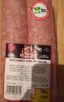 Saucisson à cuire PP 100% RA