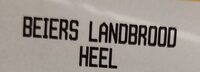 Beiers landbrood