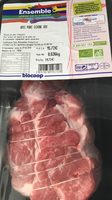Roti de porc echine bio
