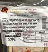 Pate En Croute De Volaille Sv