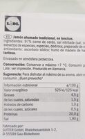 Jamón cocido ahumado