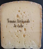 Tomme artisanale de vache