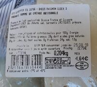 Tomme de chèvre artisanale