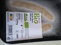 Boudins blancs bio