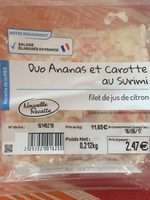 Duo Ananas et Carotte au Surimi