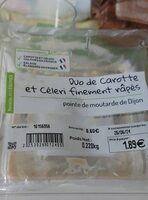 Duo de carotte et céleri râpées