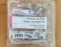 Museau de porc sauce vinaigrette