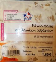 Piémontaise au jambon supérieur