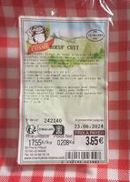 Boeuf cuit