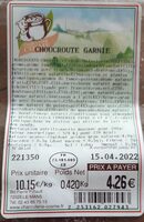 Choucroute garnie