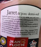 Jarret de porc demi-sel