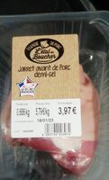 Jarret avant de porc demi-sel