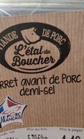 Jarret avant de porc demi-sel