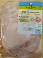 Rôti de porc cuit