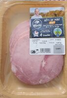 Rôti de porc cuit