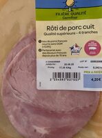 Roti de porc cuit