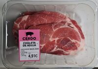 Chuleta de aguja de cerdo