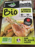 Une cuisse de poulet
